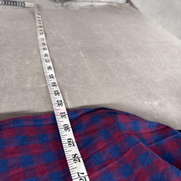 Bonobos Shirt Mens XL Red Blue Plaid Stretch Slim Fit Long Sleeve Casual Button - Picture 10 of 10